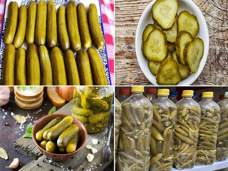 مواد لازم و "طرز تهیه خیارشور" با 1 کیلو خیار-خیارشور ترد و خوشمزه به سبک بازاری