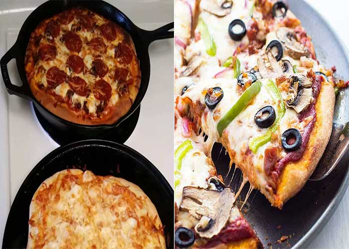 طرز تهیه خمیر پیتزا رستورانی نرم و لطیف برای 4 تا 6 نفر-پیتزا در فر-توستر-بدون فر