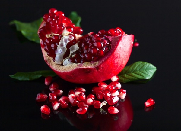  پوست انار برای رفع میلیا