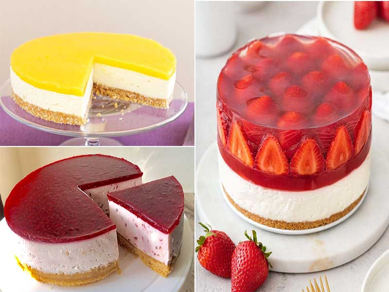 طرز تهیه دسر ساده و سریع یخچالی کم هزینه با بیسکویت-دسر ساده و سریع با ژله-انواع دسر مجلسی و شیک