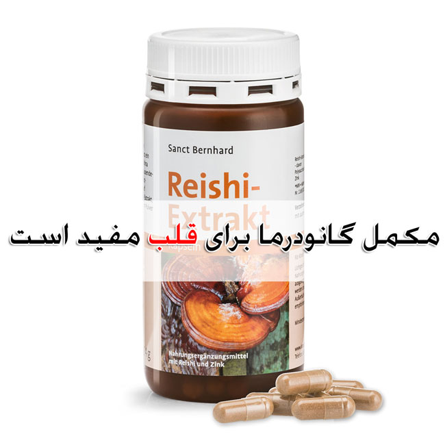 قارچ گانودرما برای سلامت قلب مفید است