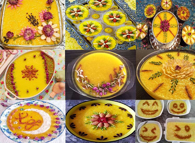 چطور برای 10 تا 12 نفر شله زرد درست کنم؟-شله زرد مجلسی بسیار راحت