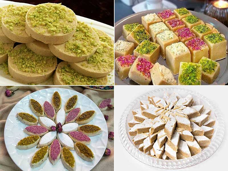 مواد لازم و طرز تهیه "حلوای زنجبیلی تبریز"-با آرد گندم-برای 6 تا 10 نفر+فوت و فن مهم