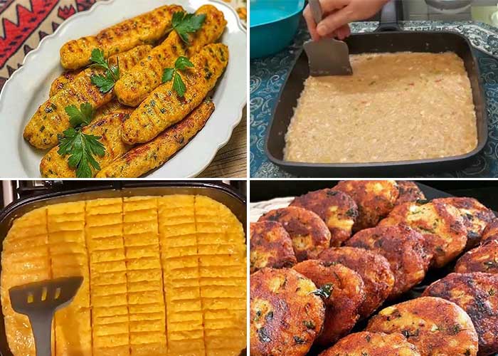 طرز تهیه "کباب کوبیده مرغ تابه ای" زعفرانی برای 4 تا 6 نفر+فوت و فن مهم