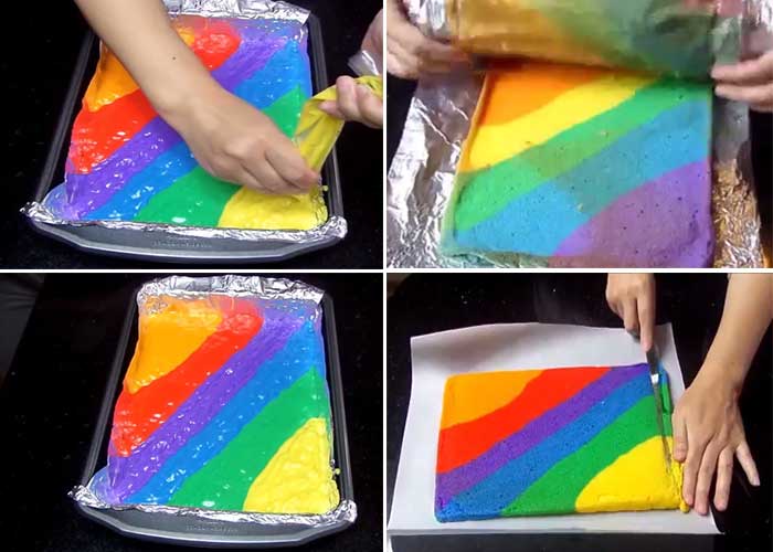 رولت خامه ای خانگی برای 8 نفر-طرز تهیه رولت خامه ای به روش ساده خانگی