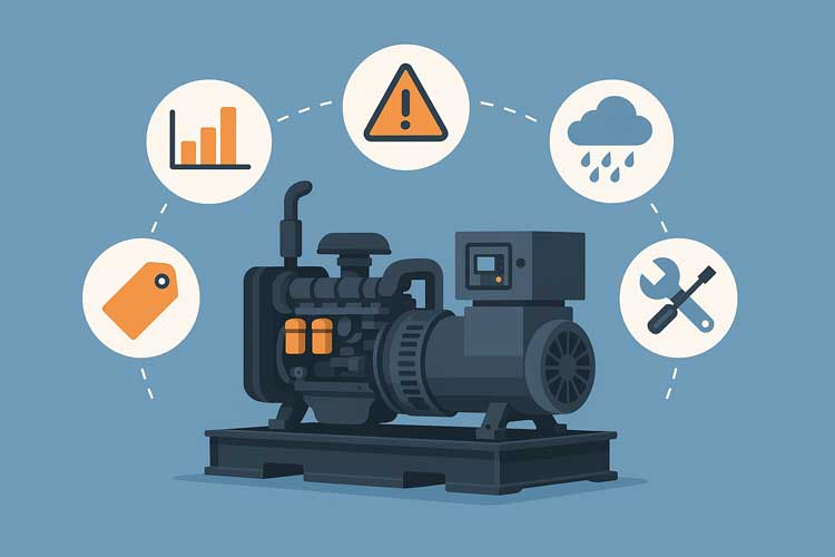 ۵ اشتباه مهم در خرید دیزل ژنراتور که باید بدانید