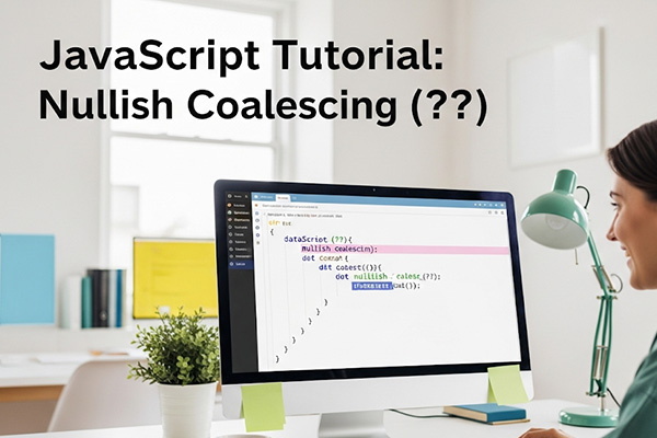 عملگر Nullish Coalescing (??)  - آزمون آنلاین جاوااسکریپت