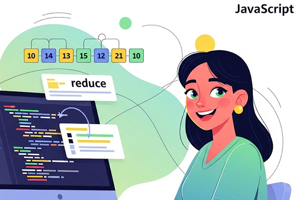 متد reduce در جاوااسکریپت - آزمون چهار گزینه ای برنامه نویسی