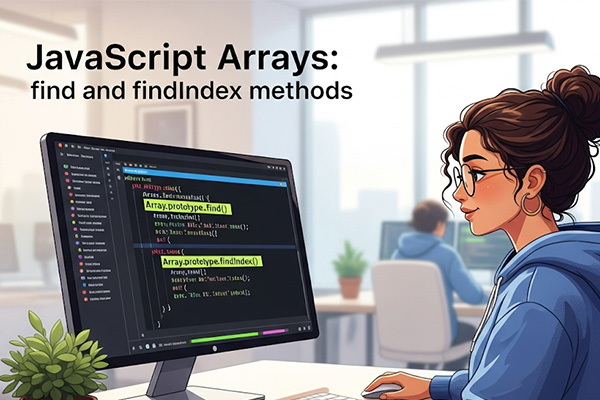 متدهای find و findIndex در جاوااسکریپت - آزمون آنلاین چهار گزینه ای 