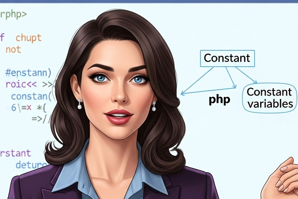 متغیرهای ثابت (const, define)  در پی اچ پی - آزمون چهار گزینه ای 