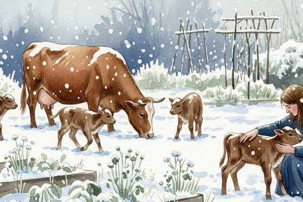 تعبیر خواب اینکه گاو زایمان می کند و گوساله به دنیا می آورد 