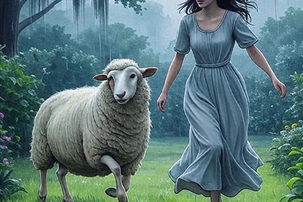 تعبیر خواب اینکه گوسفندی به دنبال من افتاده می خواهد به من حمله کند 