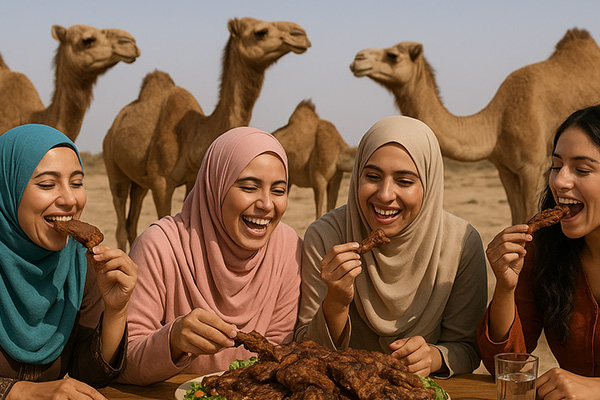 تعبیر خواب پختن و خوردن شتر 