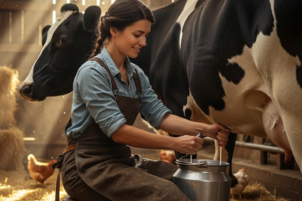 تعبیر خواب شیر گاو - از دوشیدن تا نوشیدن