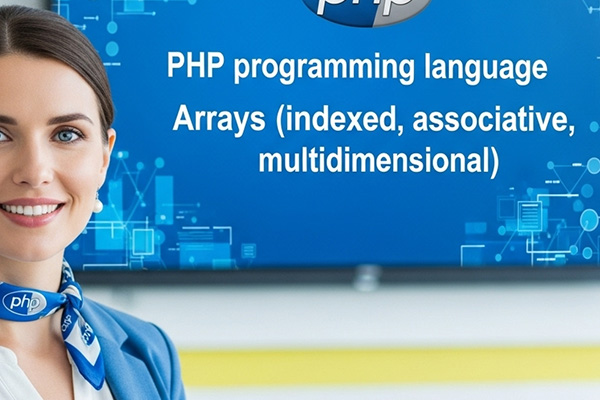 آرایه&zwnj;ها در PHP - آزمون آنلاین چهار گزینه ای 