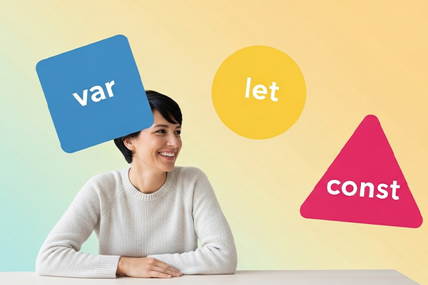 let، const و var  - آزمون آنلاین جاوااسکریپت